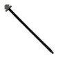 #12 X 4-1/2" InsulDrill Metal Roofing Screw - Burnished Slate, Pkg 100