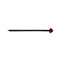 #12 X 5 inch InsulDrill Metal Roofing Screw Rustic Red Pkg 250 image 1 of 2