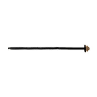 #12 X 6 inch InsulDrill Metal Roofing Screw Tan Pkg 250 image 1 of 2