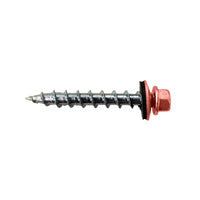 12# x 112 inch Type 17 Woodbinder Metal Roofing Screw For OSB Rustic Red Pkg 250 image 1 of 2