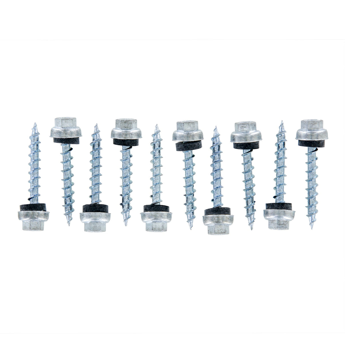 12 X 11/2" ZXL Type 17 Woodbinder Metal Roofing Screw For OSB, Unpai