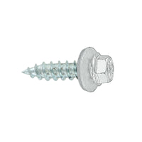 #14 x 1 inch #14 Type 17 Woodbinder Metal Roofing Screw Bright White Pkg 250 image 1 of 2