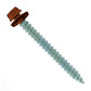 #14 x 212 inch #14 Type 17 Woodbinder Metal Roofing Screw Brown Pkg 250