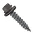 #14 x 114 inch #14 Type 17 Woodbinder Metal Roofing Screw Charcoal Gray Pkg 250