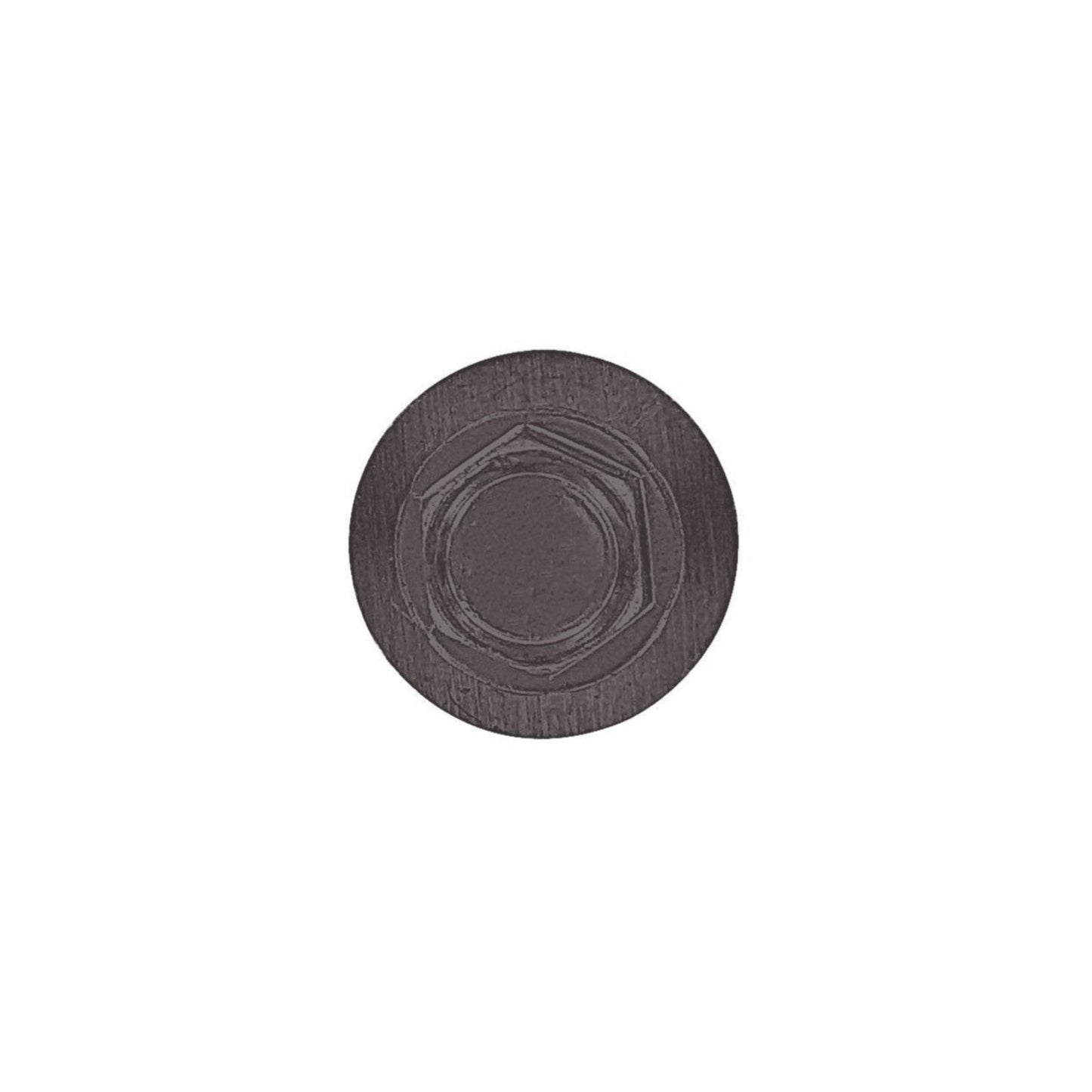 #14 x 1 inch #14 Type 17 Woodbinder Metal Roofing Screw Charcoal Gray Pkg 250 image 2 of 2