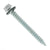 #14 x 212 inch #14 Type 17 Woodbinder Metal Roofing Screw Light Gray Pkg 250