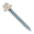 #14 x 2 inch #14 Type 17 Woodbinder Metal Roofing Screw Light Stone Pkg 250