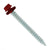 #14 x 212 inch #14 Type 17 Woodbinder Metal Roofing Screw Rustic Red Pkg 250