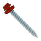 #14 x 2 inch #14 Type 17 Woodbinder Metal Roofing Screw Rustic Red Pkg 250