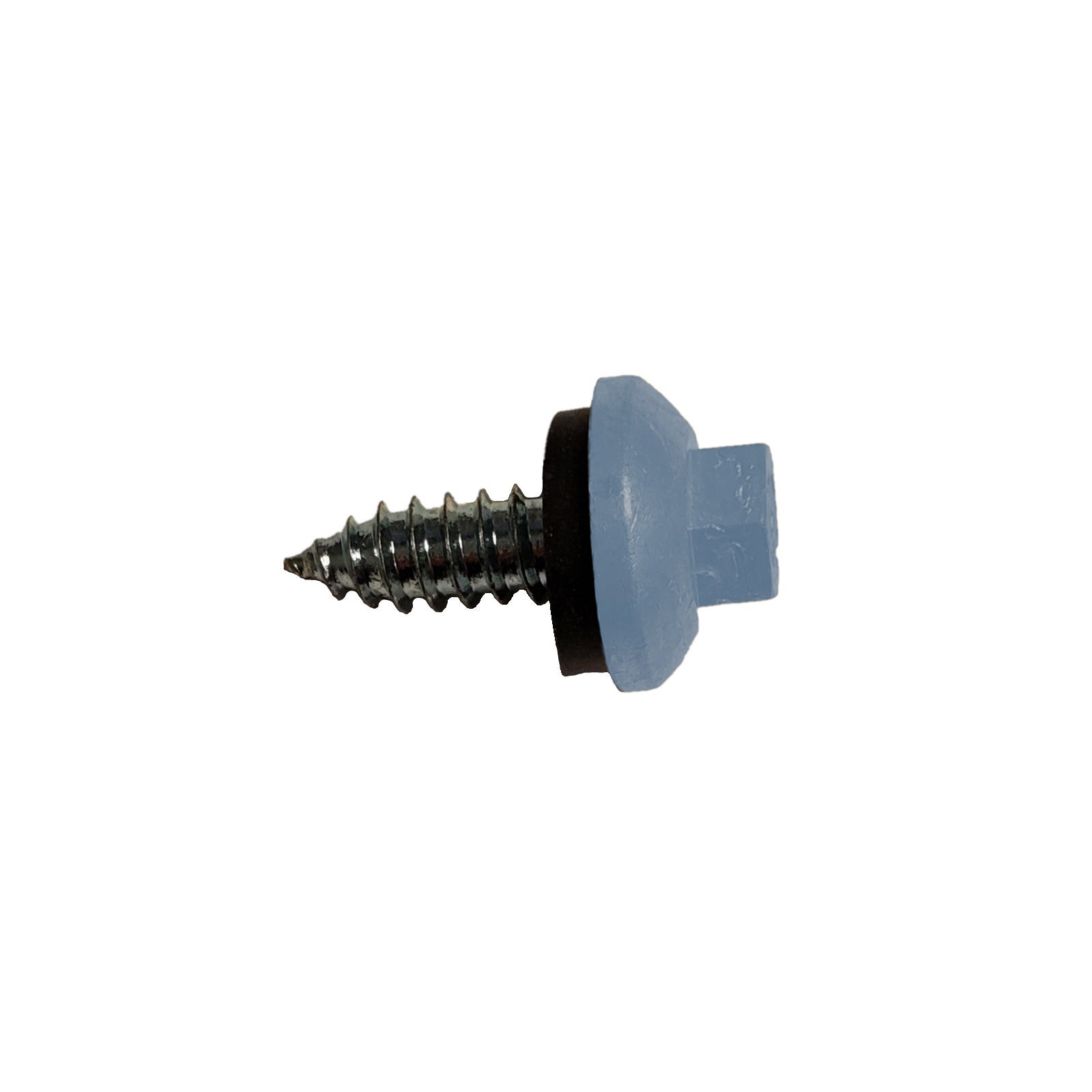 #14 x 34 inch ZXL Tapping Steelbinder Metal Roofing Screw Blue Pkg 250