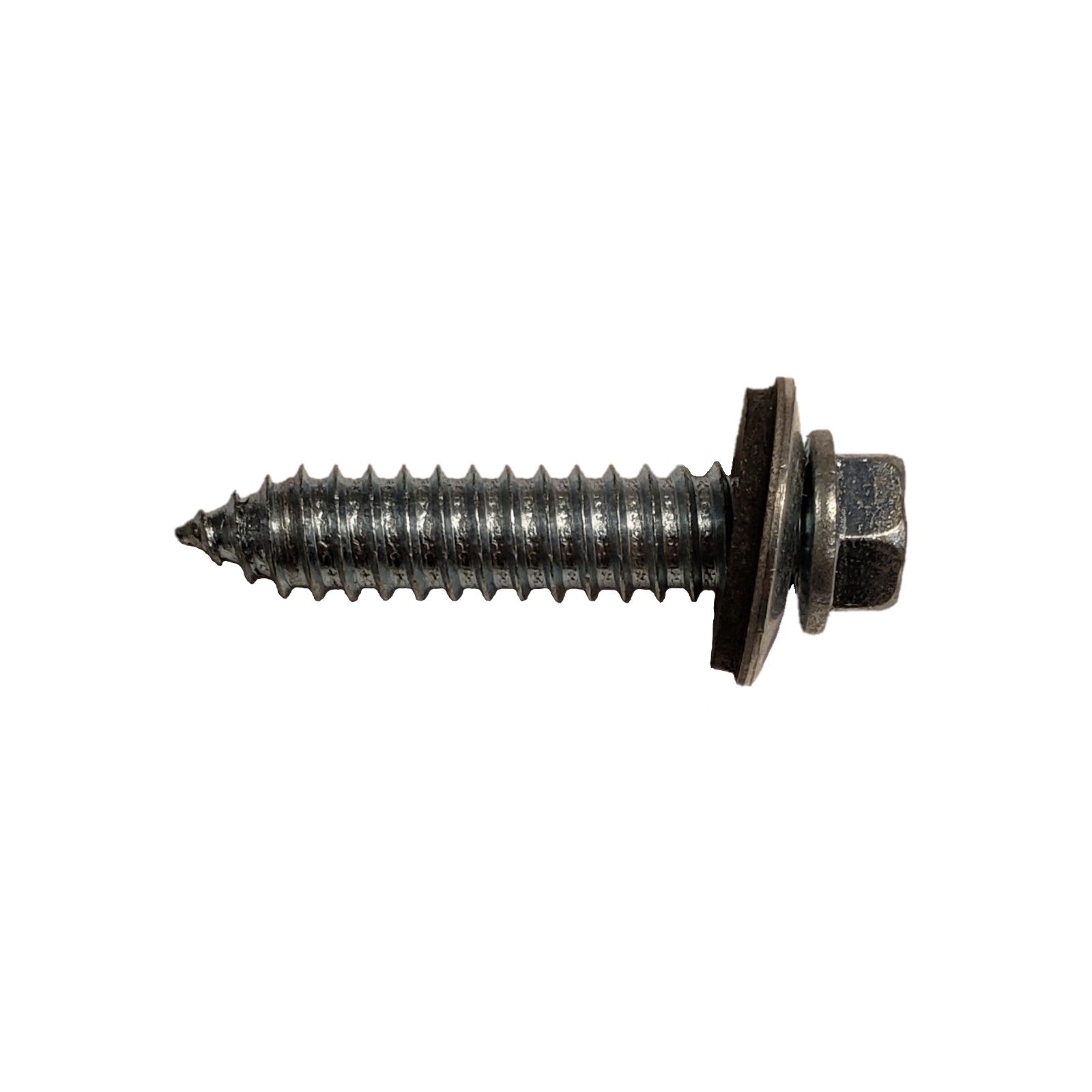 #17 x 114 inch Tapping Steelbinder Metal Roofing Screw Galvanized Pkg 250