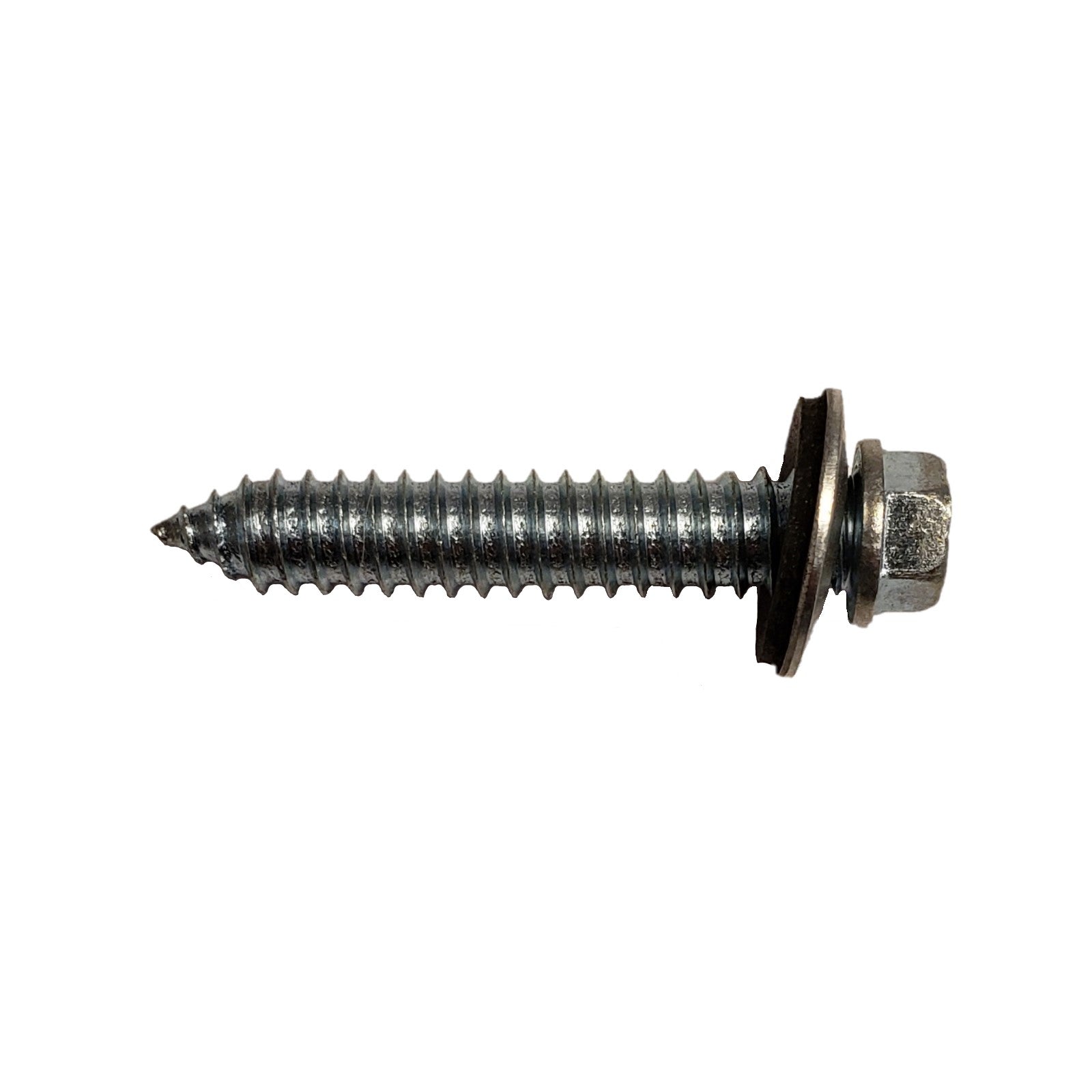 #17 x 112 inch Tapping Steelbinder Metal Roofing Screw Galvanized Pkg 250