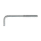 3/4" x 12" L-Bolt Galvanized Concrete Anchor Bolts