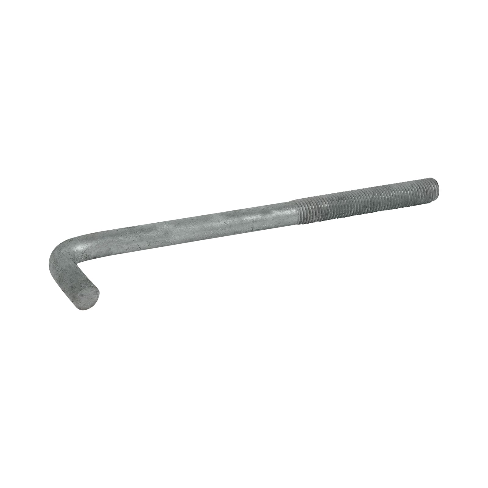 1" x 15"Plain Steel L-Bolt