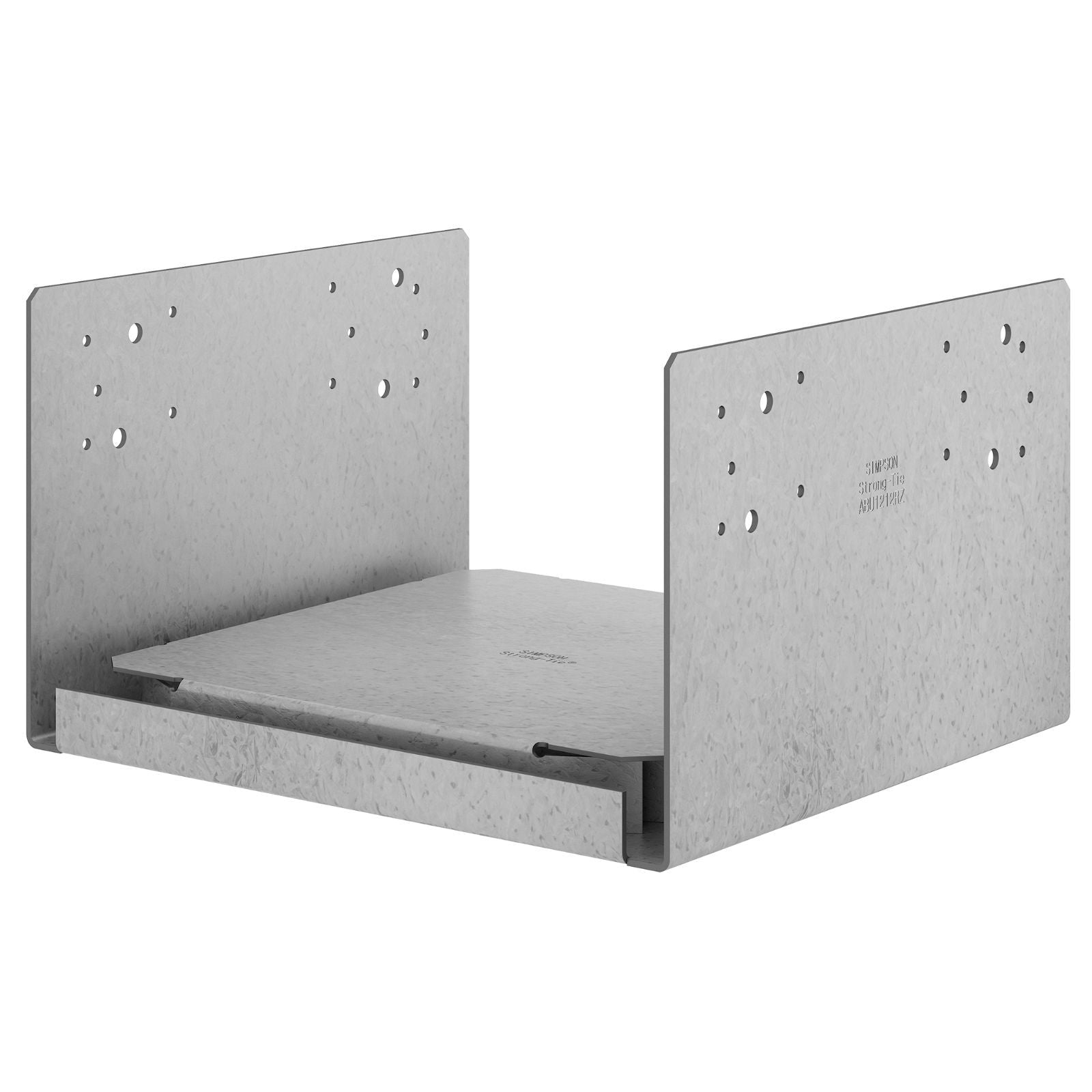 Simpson ABU1212RZ Rough Cut 12x12 Adjustable Post Base Zmax Finish
