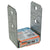 Simpson ABU44Z 4x4 Adjustable Post Base Zmax Finish image 1 of 3