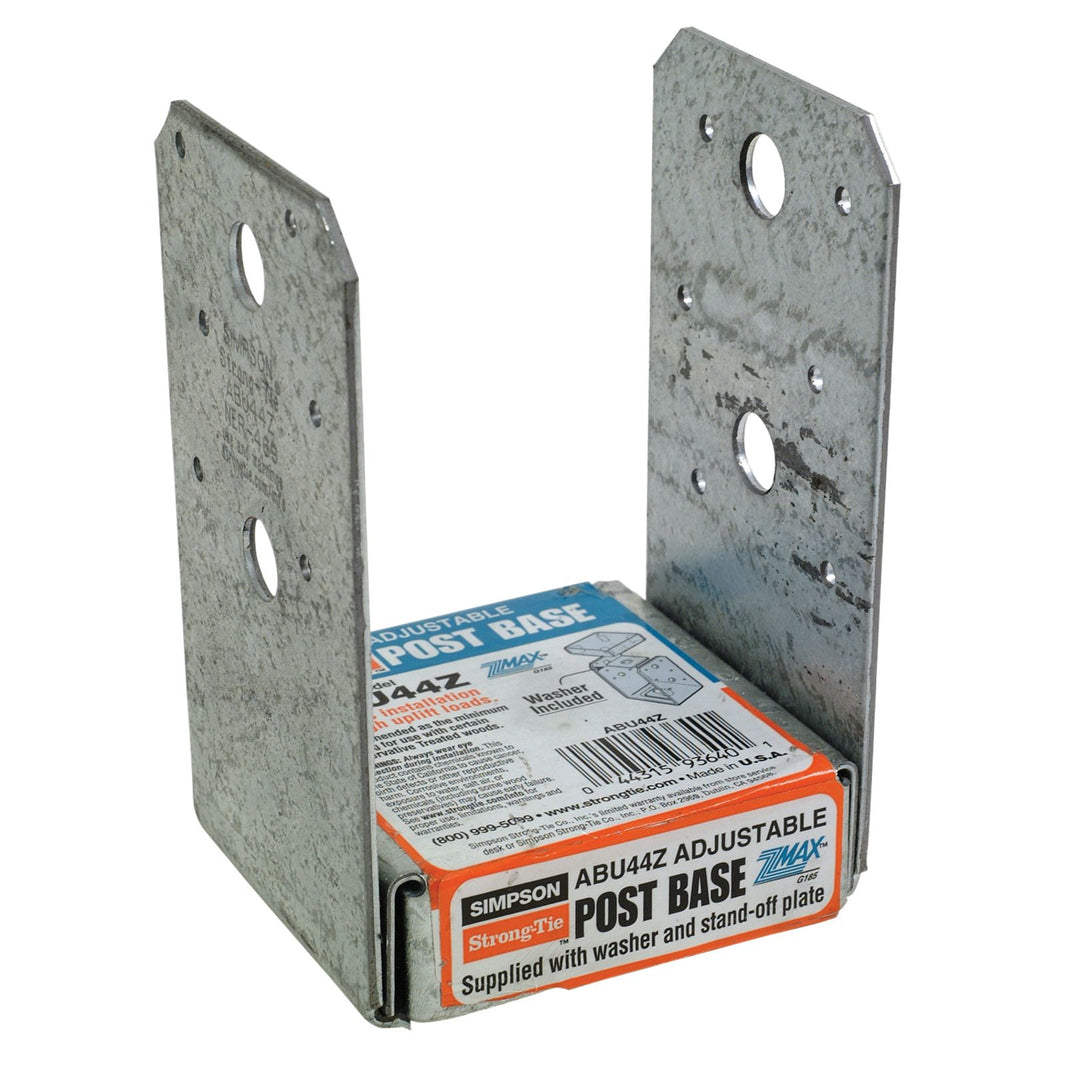 Ap Post Base Simpson Adjustable Post Bases - ABA/ABU/ABW | Fasteners Plus
