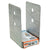 Simpson ABU46RZ Rough Cut 4x6 Adjustable Post Base Zmax Finish image 1 of 2