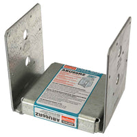 Simpson ABU66RZ Rough Cut 6x6 Adjustable Post Base Zmax Finish