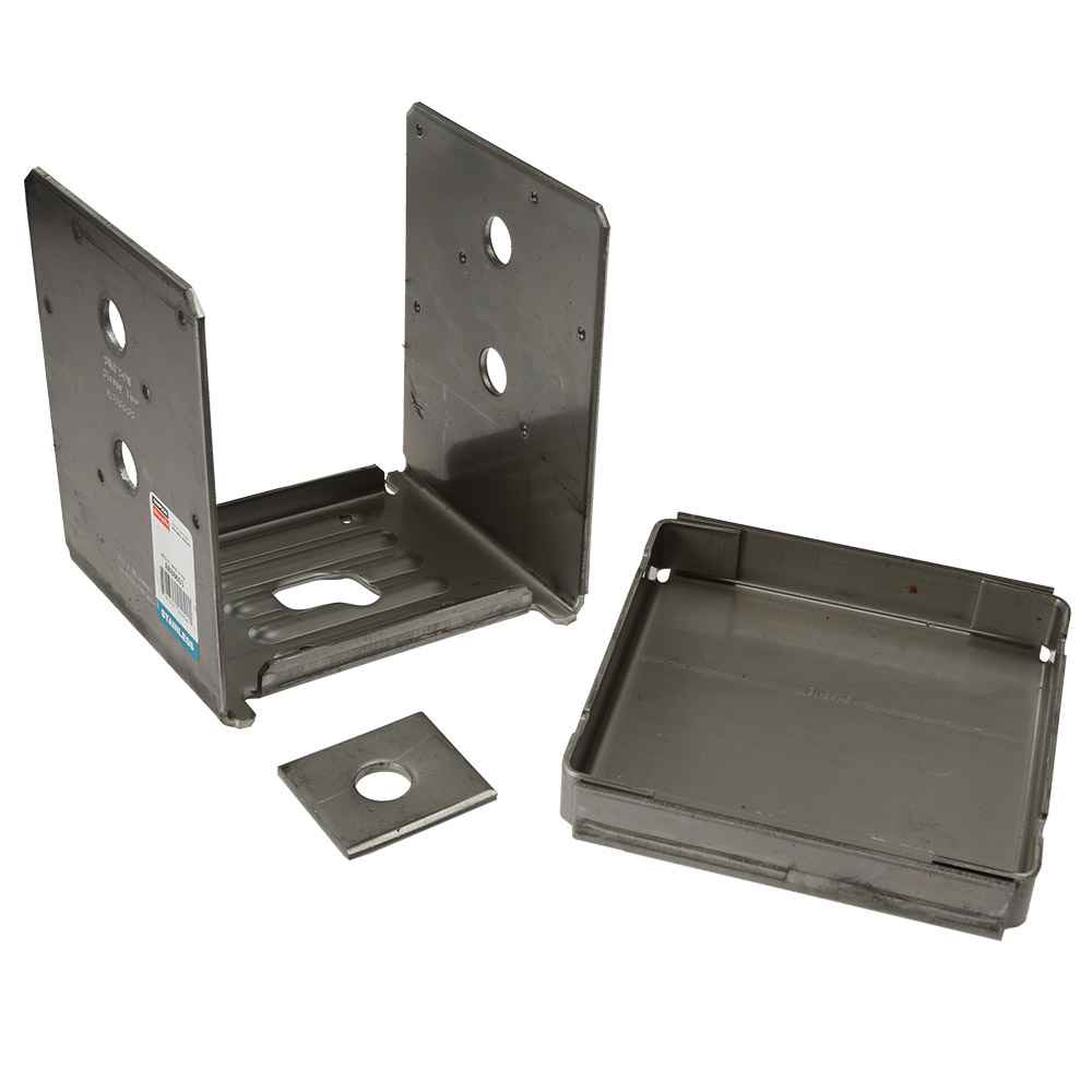 Simpson ABU66SS 6x6 Stainless Steel Adjustable Post Base image 1 of 2