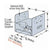 Simpson ABU88HDG 8x8 Adjustable Post Base Hot Dip Galvanized image 5 of 5