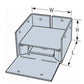 Simpson ABW46Z 4x6 Adjustable Post Base Zmax Finish image 1 of 8 image 2 of 8