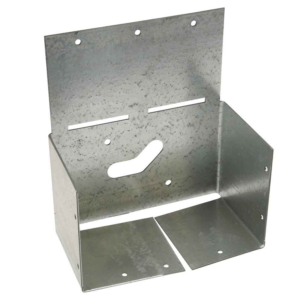 Simpson ABW46Z 4x6 Adjustable Post Base Zmax Finish image 1 of 8 image 2 of 8 image 3 of 8 image 4 of 8 image 5 of 8