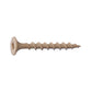 #10 x 3-1/2" #2 Square Bugle Head Deck Screw - Tan, Pkg 1500