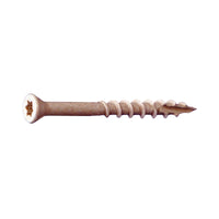 #7 x 1-5/8" T15 Trim Head Deck Screw - Tan, Pkg 5000