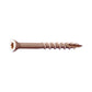 #8 x 3" T15 Trim Head Deck Screw - Tan, Pkg 2000
