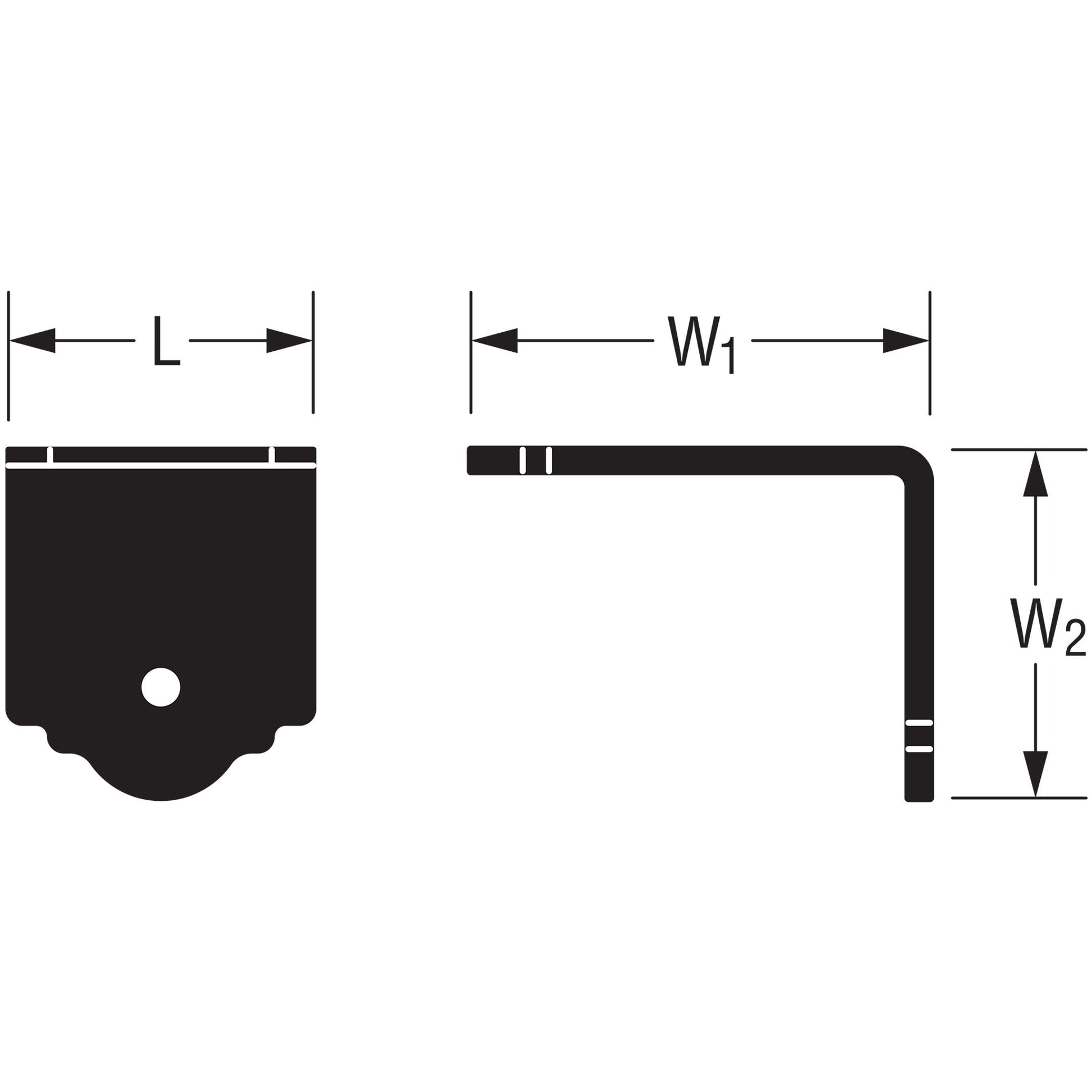 Simpson Black APA21 Outdoor Accents With Required Hardware