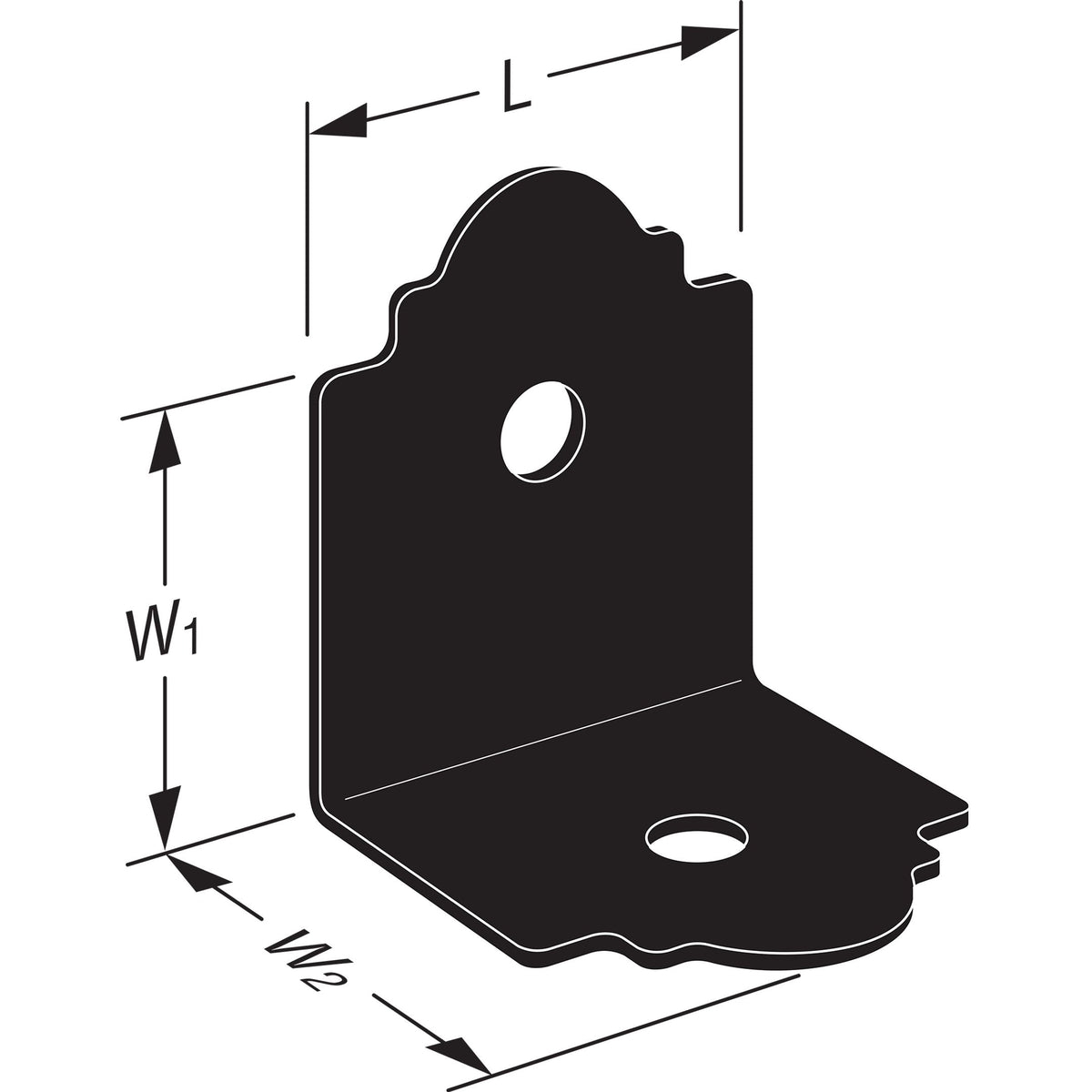 Simpson Strong-Tie APA4 Outdoor Accents - With Required Fasteners ...