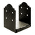 Simpson APB1010 Ornamental 10x10 Post Base Black Powder Coat image 1 of 2