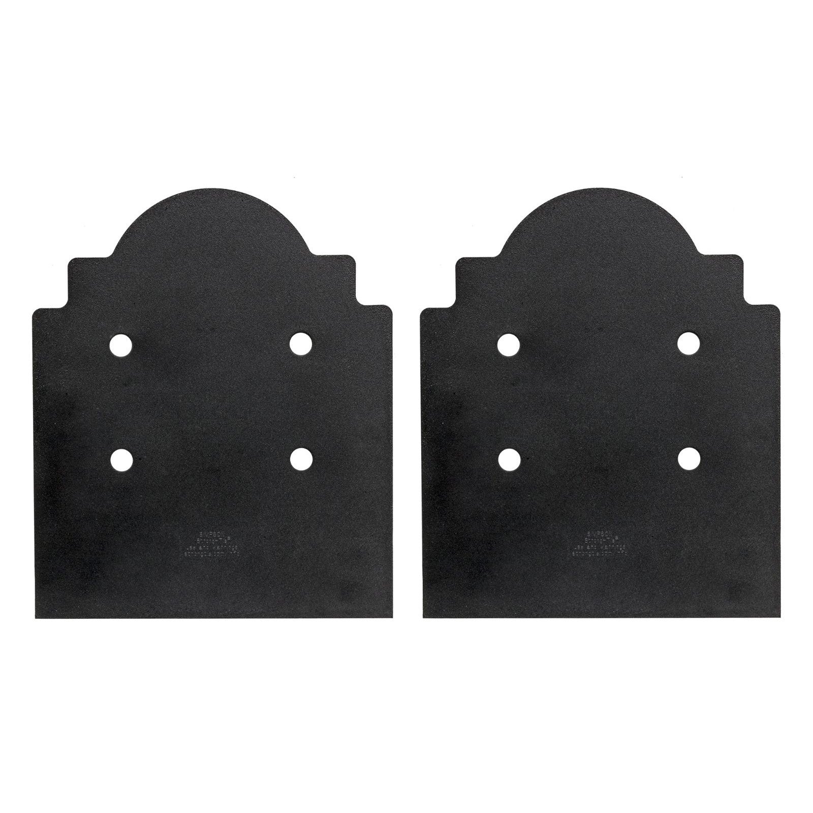Simpson APB1010DSP 10x10 Decorative Post Base Side Plate Black Powder Coat image 1 of 2