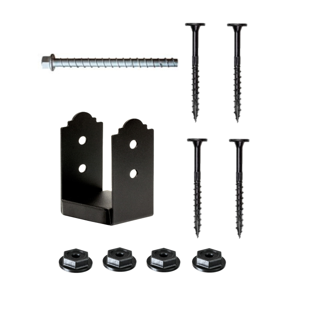 Simpson Black APB44 Outdoor Accents With Required Hardware