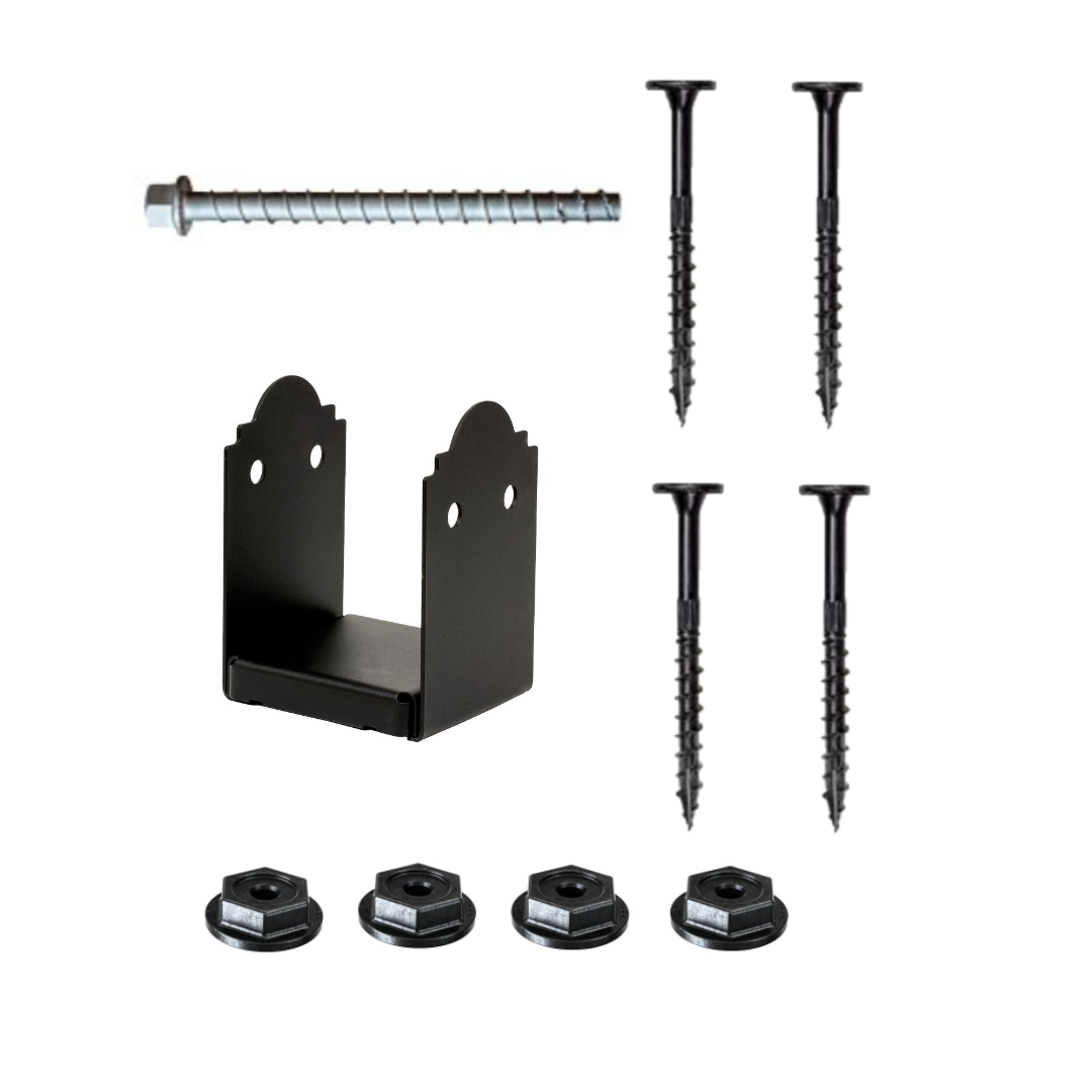 Simpson Black APB66 Outdoor Accents With Required Hardware