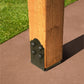 Simpson APB88R Ornamental Rough Cut 8x8 Post Base Black Powder Coat image 2 of 3