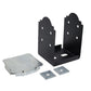 Simpson APB88R Ornamental Rough Cut 8x8 Post Base Black Powder Coat image image 3 of 3
