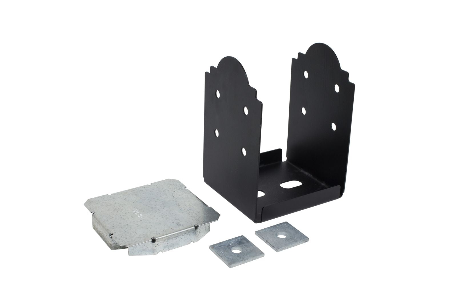 Simpson APB88R Ornamental Rough Cut 8x8 Post Base Black Powder Coat image image 3 of 3