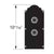Simpson APBDW44 Composite 4x4 Decorative Post Base Cover - Screws Included
