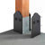 Simpson APBDW66 Composite 6x6 Decorative Post Base Cover - Screws Included