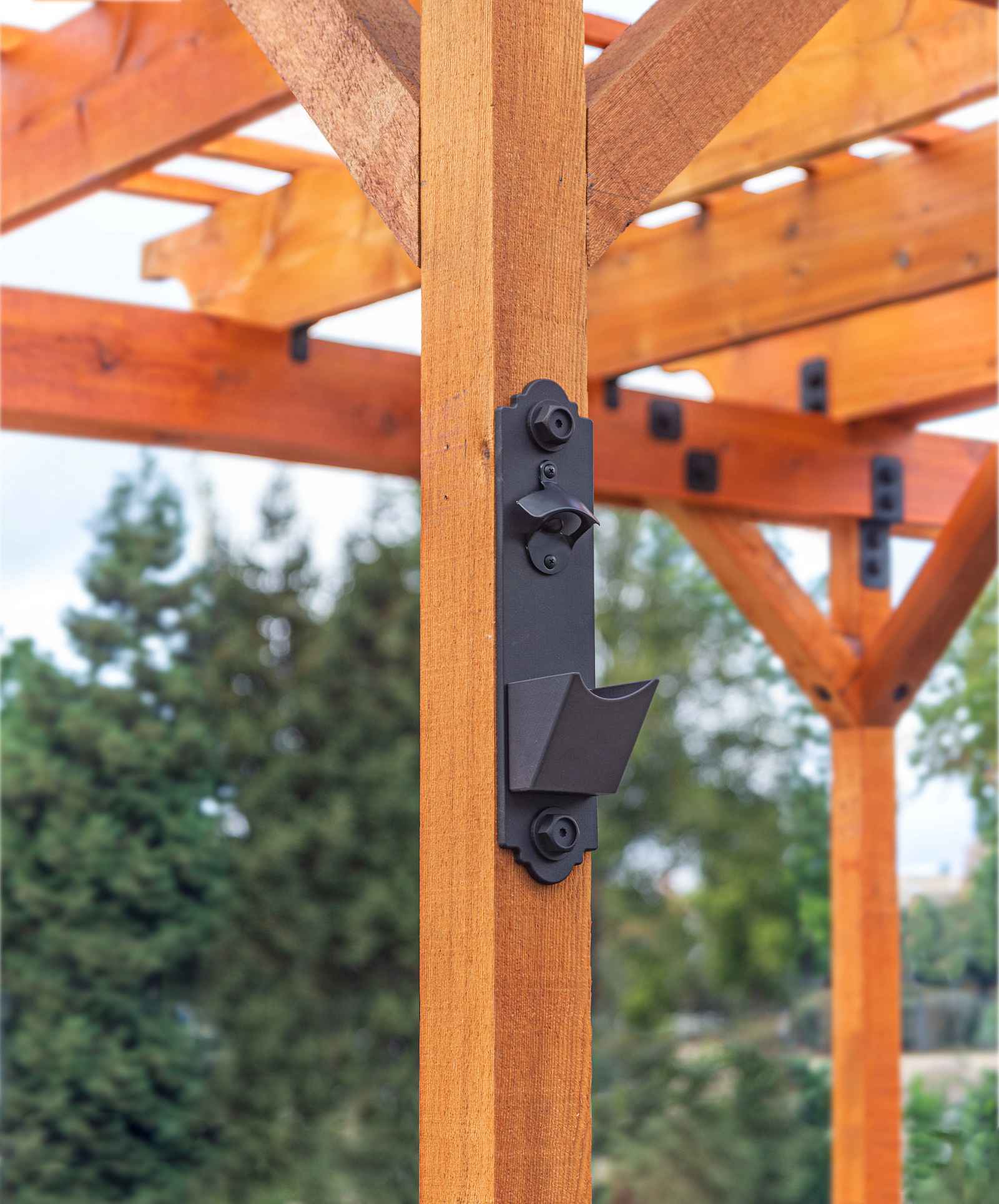 Simpson APBO-KT Decorative Bottle Opener- Black Powder Coat