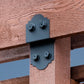 Simpson APDJT1756 Ornamental Deck Joist Tie Black Powder Coat image 2 of 2