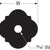 Simpson APDMW56 Decorative Washer Black Powder Coat 