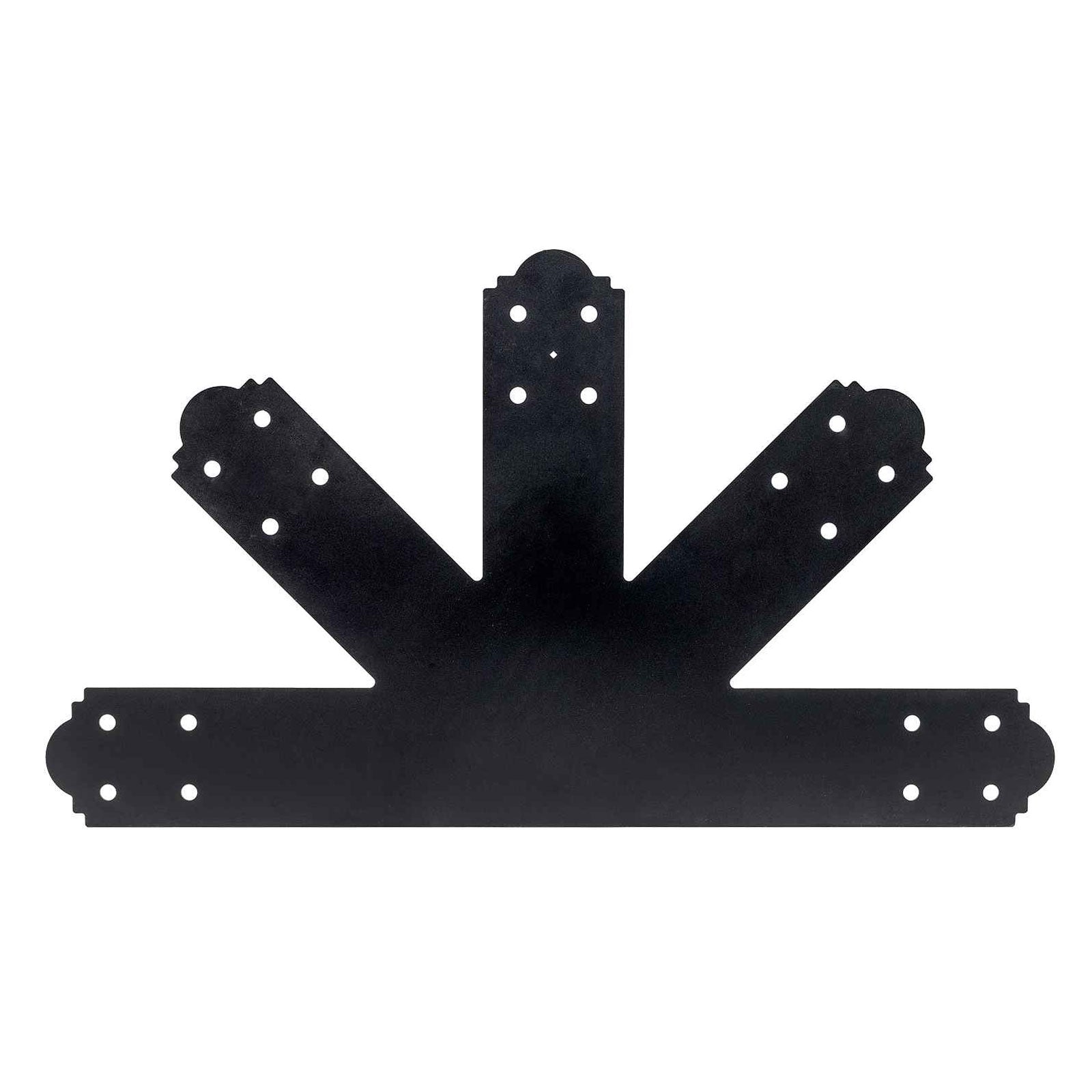 Simpson APGP1212 Decorative Gable Plate Black Powder Coat