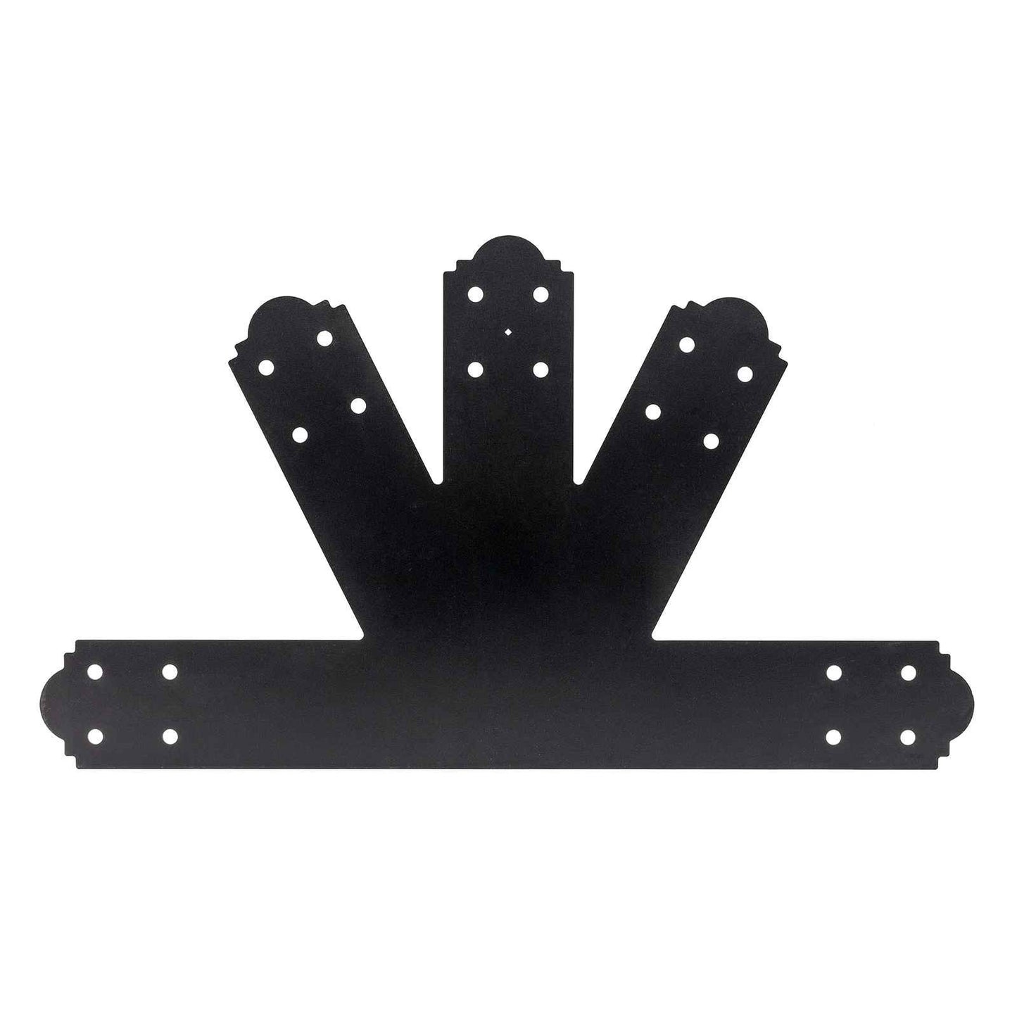 Simpson APGP612 Decorative Gable Plate Black Powder Coat