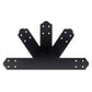 Simpson APGP812 Decorative Gable Plate Black Powder Coat