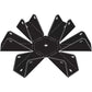 Simpson APGT6 Gazebo Tie - Black Powder Coat