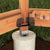 Simpson APGTF Gazebo Tie - Black Powder Coat