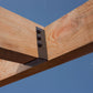 Simpson APHH610R Rough Cut 6x10 Concealed Flange Heavy Joist Hanger Black Powder Coat image image 3 of 3